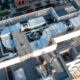 Ventilation And Air Conditioning System On The Roof Of The House